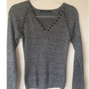 SIZE M Carol Rose Sweater Grey